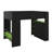 Full-Size Bunk Bed With Height-Adjustable Desk, Includes Wardrobe And RGB Lighting Options-1845805951