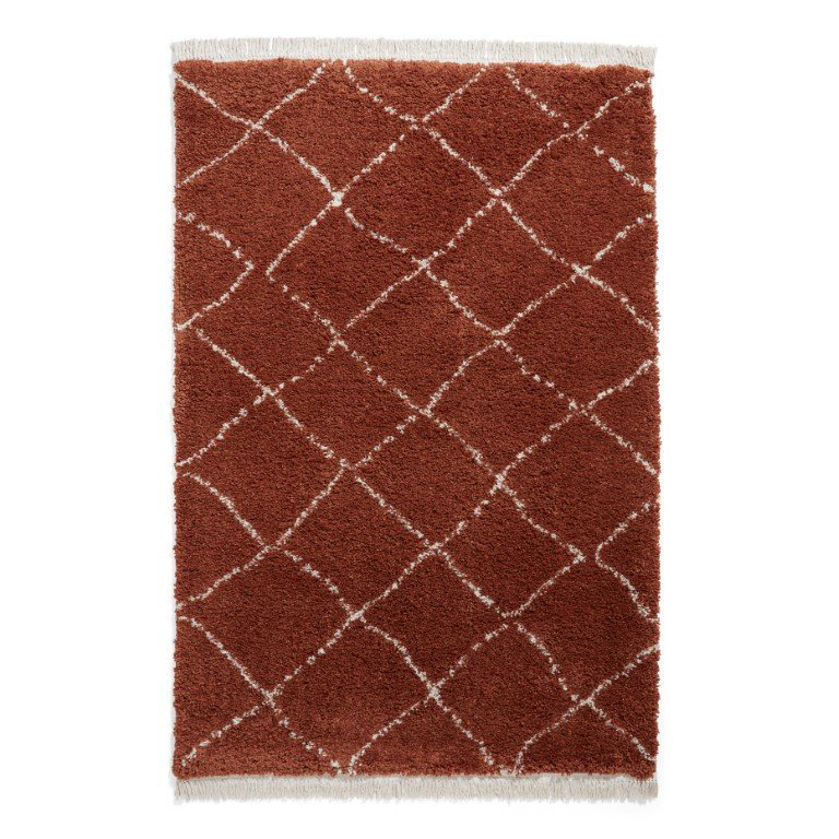Pechler area rug Machine Woven Rust, Runner 60 x 230cm