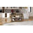 Multi-Functional Extendable Kitchen Island With Storage – Retro Design On Wheels With Built-In Power Outlets, Drawers, And Open Shelves-550658443