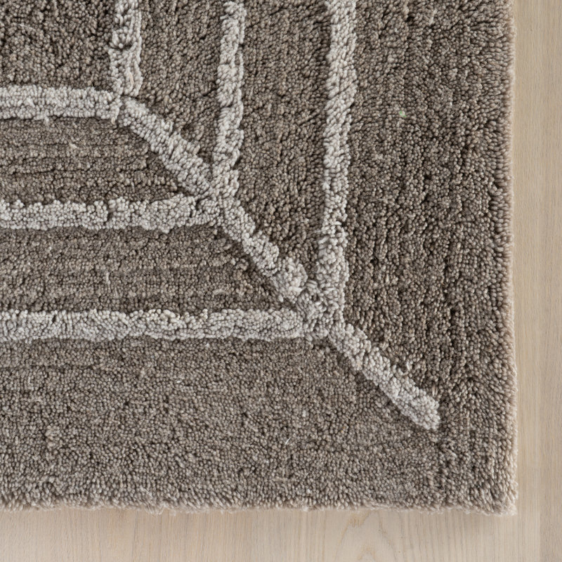 Bloomira Bordered Rug, Rectangle 6' x 9'