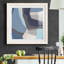 «Blue Chrysalis I-Premium», reproduction encadrée prête à être accrochée-801658946-801658944-801885447