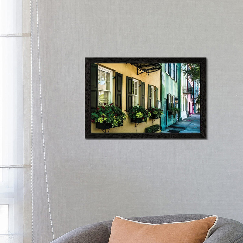 Charleston - Print, Black Floater Frame, 66.04 cm H x 45.72 cm W