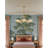 Nicole 12.75" 1-Light Crystal Rechargeable Table Lamp