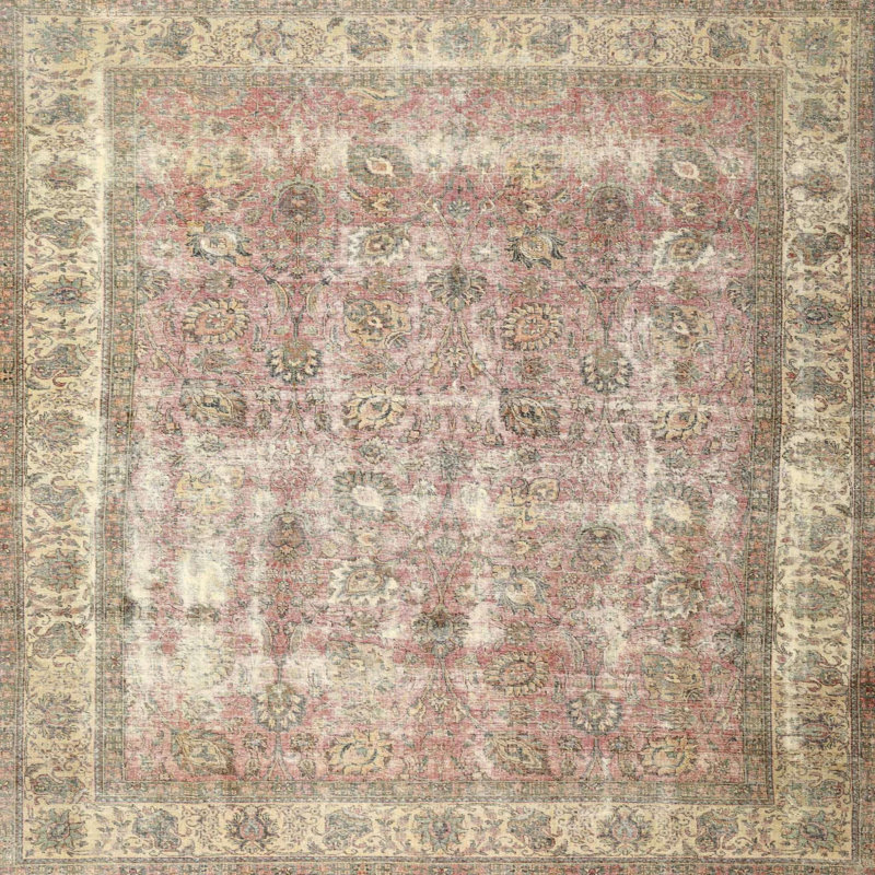 Oriental Indoor Rug, Round 7'