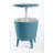 Keter 32 Qt. Cool Bar Cooler Outdoor Weather Resistant Patio Furniture 2 in 1 Pop Up Cocktail Side Table and Beverage Cooler Combo-28926751