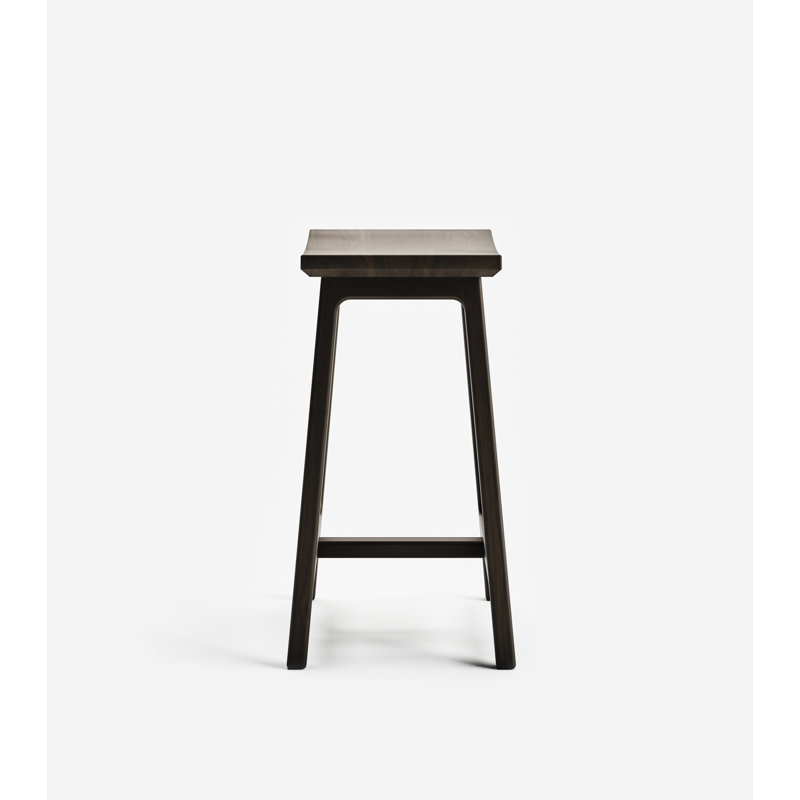 Coyotepe Saddle Stool, Coffee, Counter Stool (24" Seat Height)