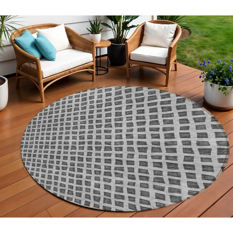 Tapis rond 8 po