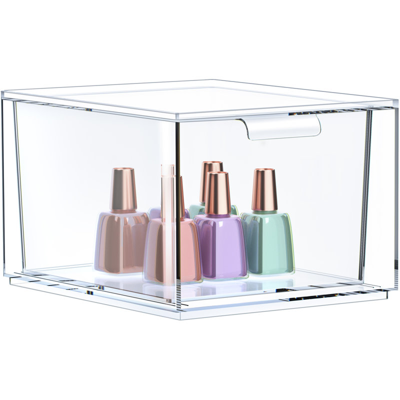  Tiroirs de maquillage et organisateurs de coiffeuse empilables