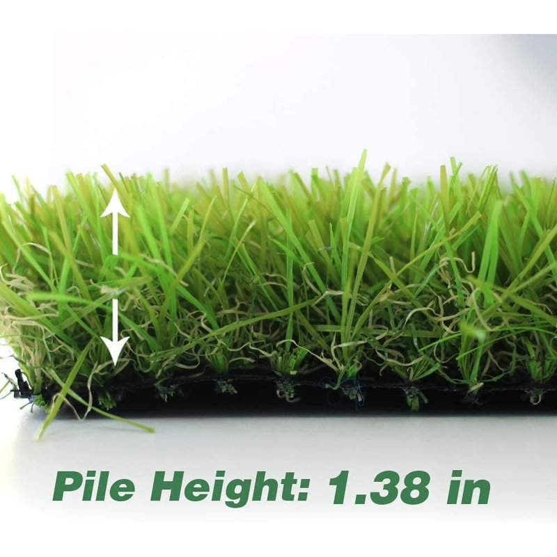 Artificial Grass Turf 1.38" Custom Sizes,3FTX10FT Fake Grass Ind...