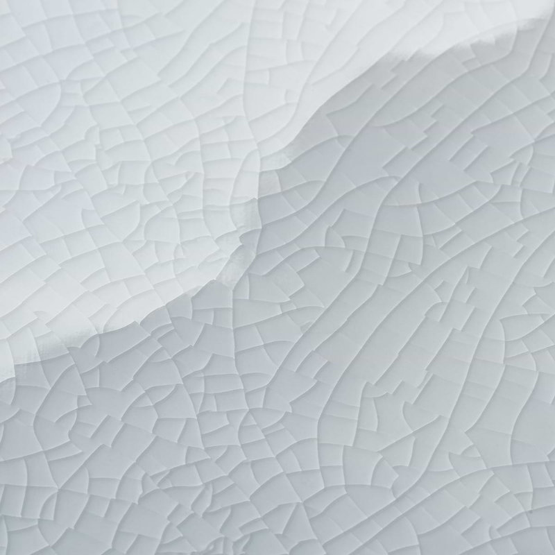 Nabi Subway 4.5x9 Subway Polished Glass Tile, Arctic Blue