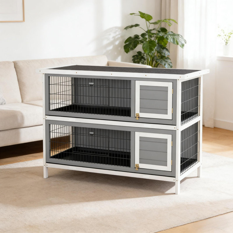 Maison pour animaux, Gris foncé
