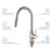 KIBI Circular Pull Down Kitchen Faucet-63947849