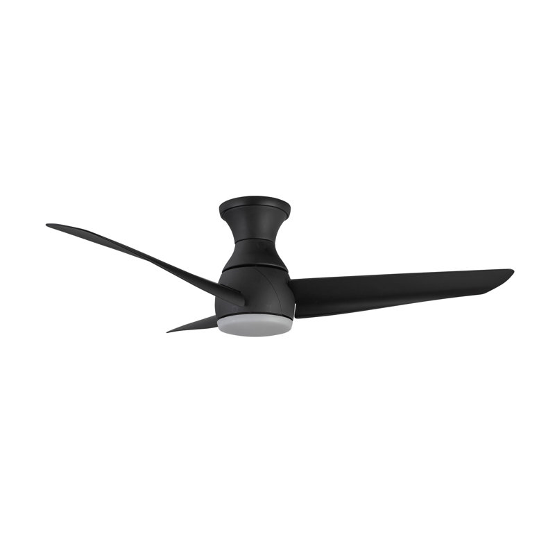 Thalia Smart LED Ceiling Fan, Matte Black