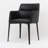 Jahnke Earle Leatherette Dining Arm Chair-581590939