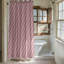Rideau de douche rose et vert 1 pièce-410100454