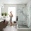 Arbescato Polished Shower Wall System (5-Piece)