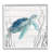 " Sea Turtle Ocean Botanicals Rustic Plank Pattern " by Carol Robinson-75751870