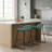 Maugansville Upholstered Counter Stool with Metal Frame-50316216-39301820