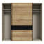 Brima 2 Door Manufactured Wood Wardrobe