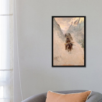 « mountain pass » par ernest chiriacka, impression sur toile tendue