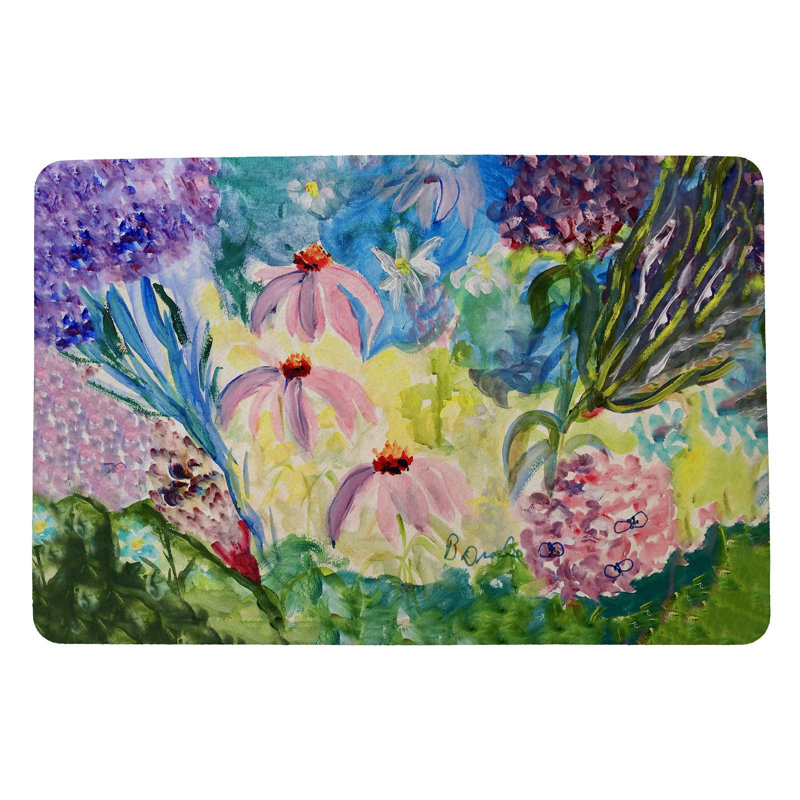 Tapis d'extérieur antidérapant 18 po x 26 po Garden
