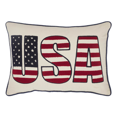 Housse et insert de coussin rectangulaire en coton Timeless Classics