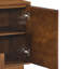 Buffet avec rangement et pieds en bois massif pour le vestibule de la salle à manger