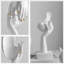 3 pièces de statues penseurs, sculptures de décoration intérieure, décorations de tablettes, décorations de table-2042360526