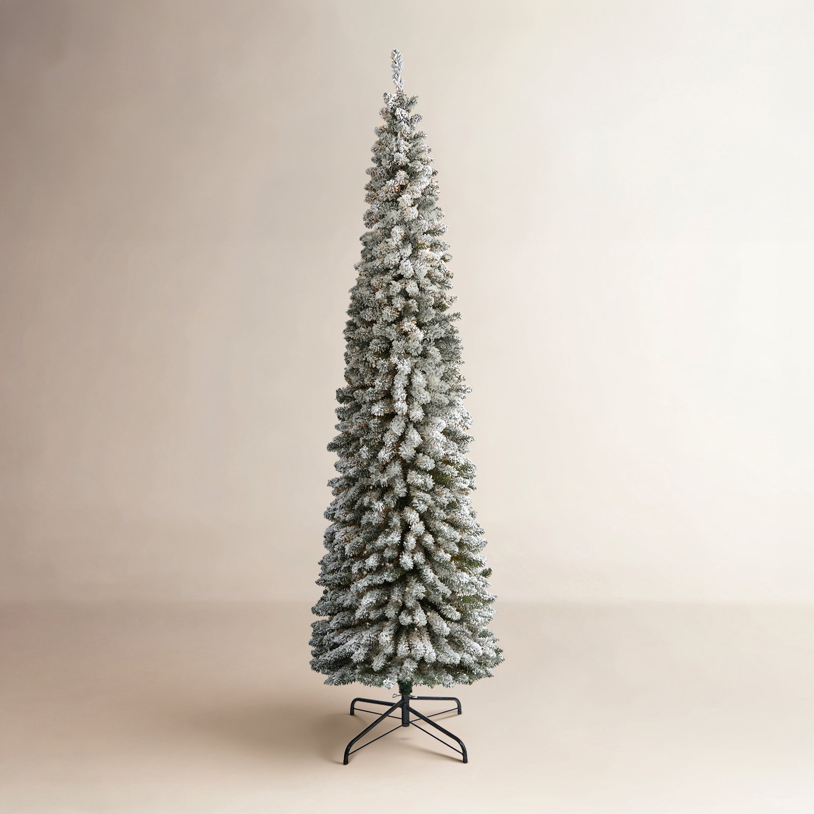 Lighted Artificial Christmas Tree, 8' H