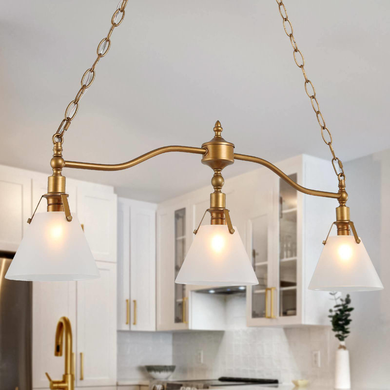 Luminaire suspendu 3 lumières Herdon