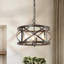Lustre tambour 4 lumières à intensité variable Ifill 