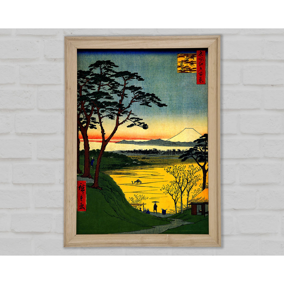 Hiroshige Grandpas Treehouse - Einzelner Bilderrahmen Kunstdrucke