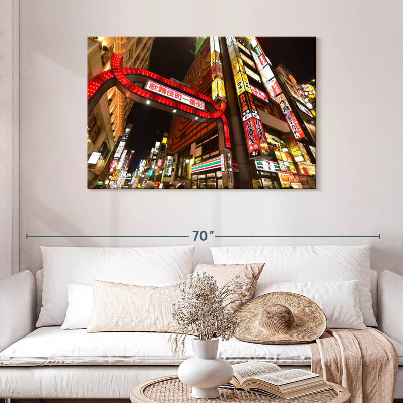 Nicci Kabuki-Cho In Tokyo, 30" H x 45" W