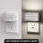 White Cool White 5000K Dimmable LED Night Light, Bar Style