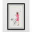 Dog Walking - Single Picture Frame Painting-760792292