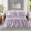 Ensemble de draps 6 pièces grand luxe lilas