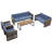 7-Person Patio Conversation Sets With Coffee Table-123819548