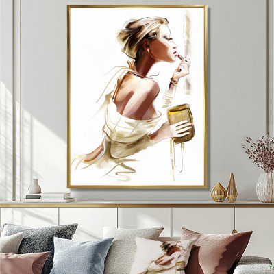 Fashion Fashion Portrait, impression numérique