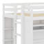 Loft Bed With Drawers, Shelves And Light-2104987561