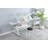 Adjustable Tempered Glass Drafting Table with Chair, Ideal for Artists and Professionals, Features Storage and Pen Holder