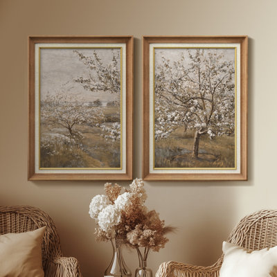 Set of 2 Premium Framed Art Artworks on Premium Canvas with 26"x36" Frame