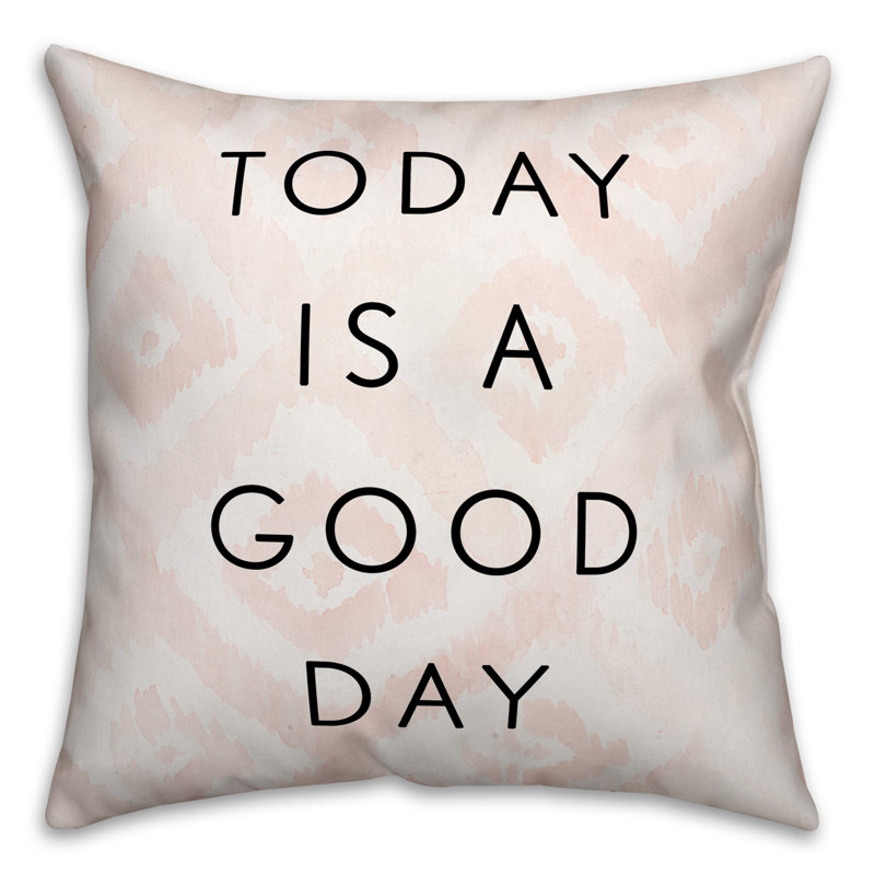 Today Geometric Throw Pillow