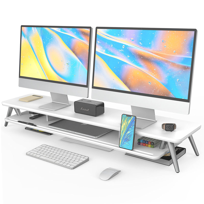 Manufactured Wood Monitor Stand