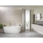 Eldon 68-7/8" x 33-1/2" Freestanding Soaking Bathtub in Volcanic Limestone with No Overflow Hole