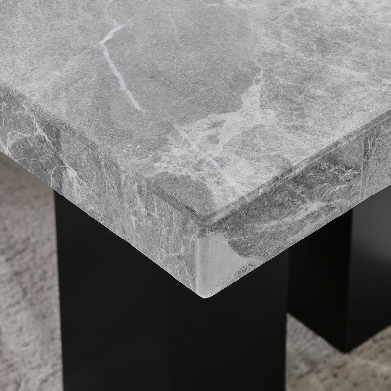 Anxhela Marble Top Dining Table