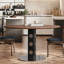 Table ronde en bois massif-107406793
