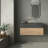  Foundry Concrete 12" x 24" Porcelain Wall and Floor Tile-113386646