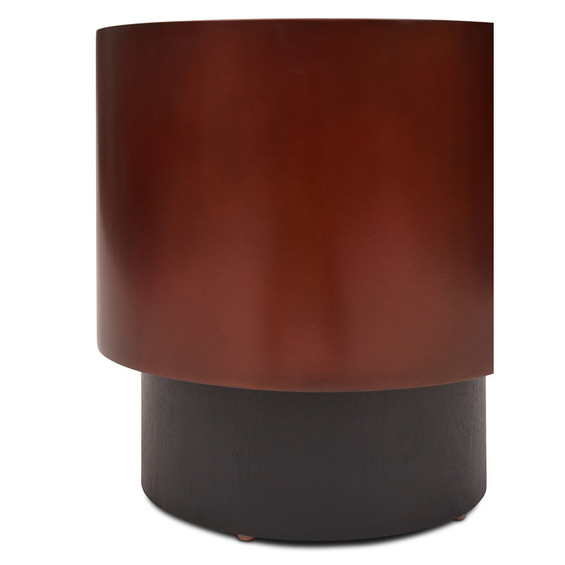 Fieldston End Table, Bronze