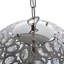 Shuler 1 - Light Silver Sphere Pendant