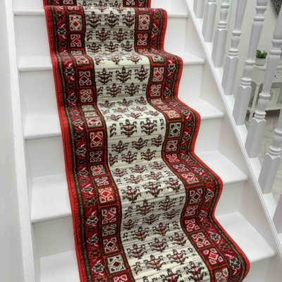 Stair Runner Geometric Area Rug